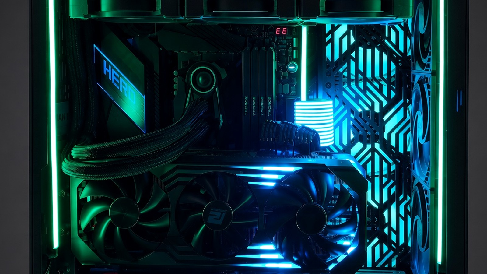 Custom desktop after a build and tune